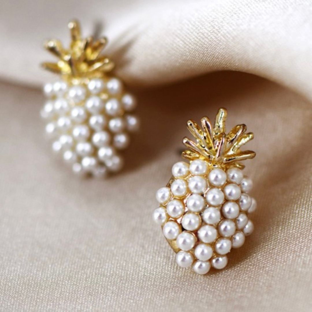Pineapple Stud Earrings