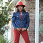 Excuse Me Denim Jacket - Indigo