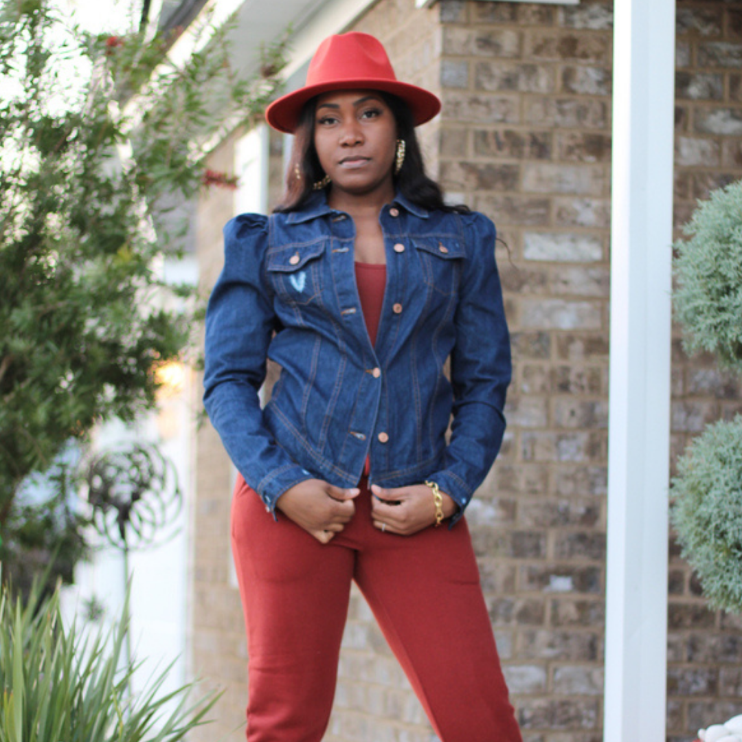 Excuse Me Denim Jacket - Indigo