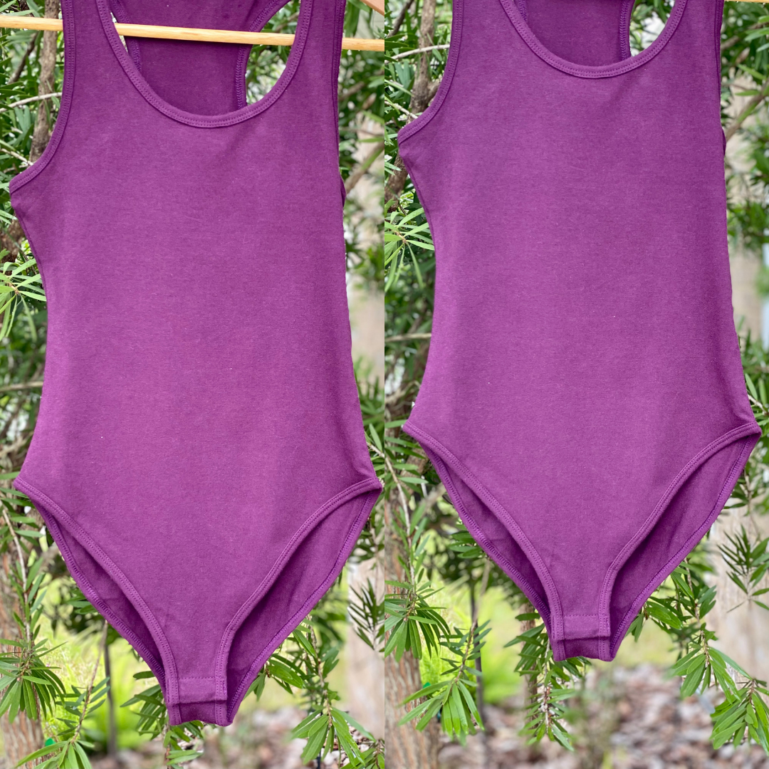 Racerback Tank Bodysuit (Multiple Colors)